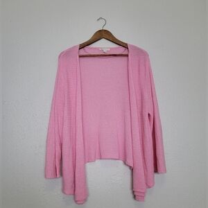 CATO Pink Knit Cardigan Sweater